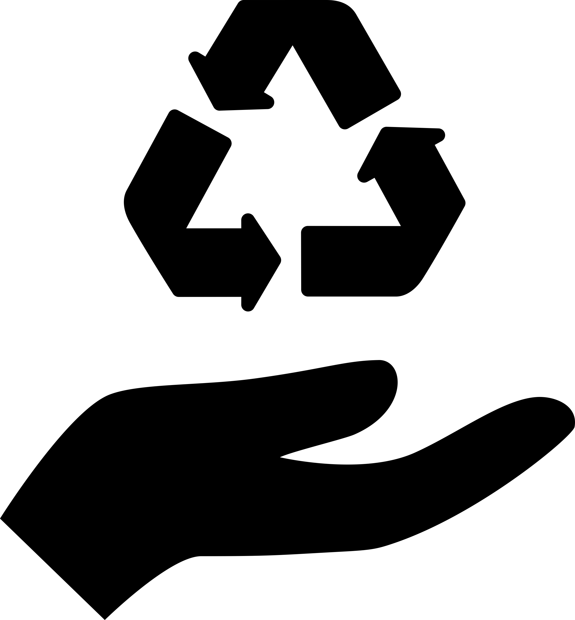 Hand Holding Up Recycling Mark Stencil Svg Vector Free Vectors